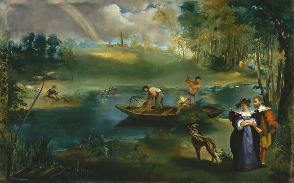 Fishing, ca. 1862-63. Creator: Edouard Manet