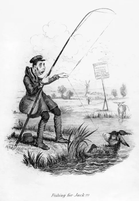 Framed Print : Fishing for Jack Framed Print : Fishing for Jack