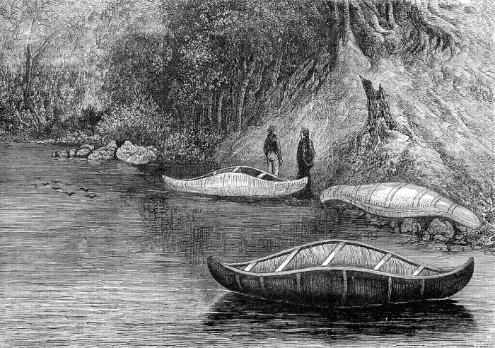 Framed Print : Fishing on the Ristigouche, in Canada - drawing by Princess Louise, 1880. Creator: Unknown Framed Print : Fishing on the Ristigouche, in Canada - drawing by Princess Louise, 1880. Creator: Unknown