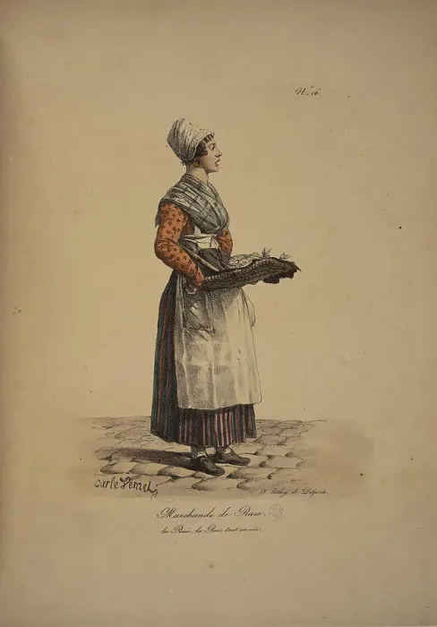 Framed Print : Fishwife. From the Series Cris de Paris (The Cries of Paris), 1815. Creator: Vernet, Carle (1758-1836). Fishwife. From the Series Cris de Paris (The Cries of Paris), 1815. Creator: Vernet, Carle (1758-1836) Framed Print : Fishwife. From the Series Cris de Paris (The Cries of Paris), 1815. Creator: Vernet, Carle (1758-1836). Fishwife. From the Series Cris de Paris (The Cries of Paris), 1815. Creator: Vernet, Carle (1758-1836)
