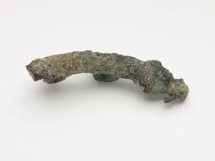 Framed Print : Fitting (fragment), Zhou dynasty, ca. 1050-221 BCE. Creator: Unknown Framed Print : Fitting (fragment), Zhou dynasty, ca. 1050-221 BCE. Creator: Unknown