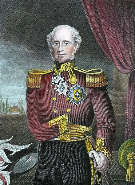 Fitzroy HJ Somerset, 1st Baron Raglan, British soldier, 19th century