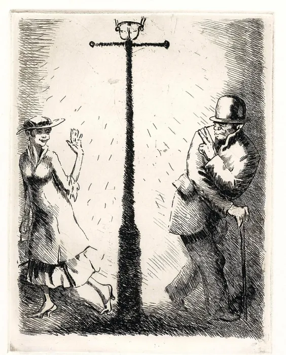 Framed Print : Five! - 'Two!'. From the Series The Seven Deadly Sins, 1923. Creator: Vasyl Masyutin. Five! - 'Two!'. From the Series The Seven Deadly Sins, 1923 Framed Print : Five! - 'Two!'. From the Series The Seven Deadly Sins, 1923. Creator: Vasyl Masyutin. Five! - 'Two!'. From the Series The Seven Deadly Sins, 1923