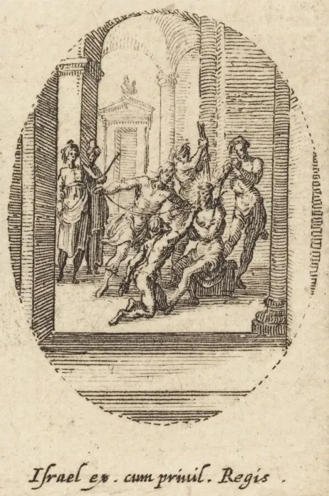 Framed Print : The Flagellation, c. 1631. Creator: Jacques Callot Framed Print : The Flagellation, c. 1631. Creator: Jacques Callot
