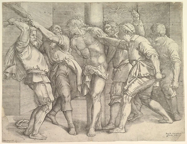 The Flagellation, ca. 1552-61. Creator: Battista Franco Veneziano
