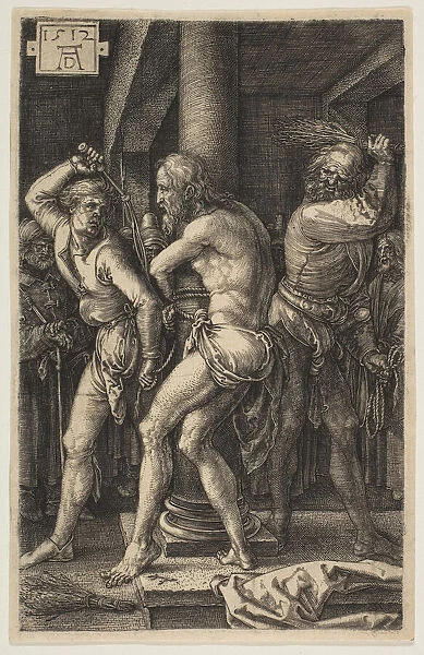 The Flagellation, from The Passion, 1512. Creator: Albrecht Durer