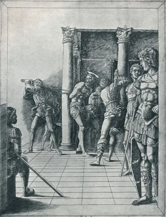 Framed Print : The Flagellation, with the Pavement, 1906 Framed Print : The Flagellation, with the Pavement, 1906