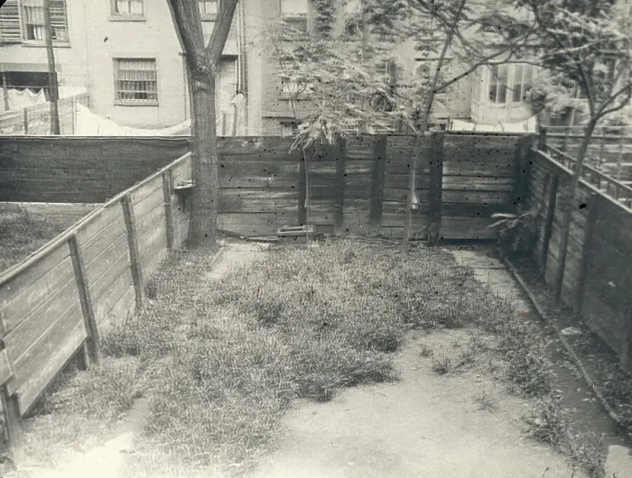 Framed Print : Flagstones, Charles Clinton Marshall house, 117 West 55th Street, New York, New York, 1922. Creator: Frances Benjamin Johnston. Flagstones, Charles Clinton Marshall house, 117 West 55th Street, New York, New York, 1922 Framed Print : Flagstones, Charles Clinton Marshall house, 117 West 55th Street, New York, New York, 1922. Creator: Frances Benjamin Johnston. Flagstones, Charles Clinton Marshall house, 117 West 55th Street, New York, New York, 1922