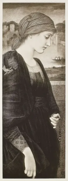 Framed Print : Flamma Vestalis, c1888, (1900). Creator: Unknown Framed Print : Flamma Vestalis, c1888, (1900). Creator: Unknown