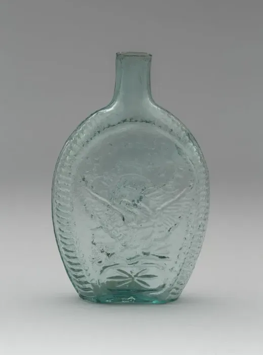 Framed Print : Flask, 1831 / 40. Creator: Coffin & Hay Framed Print : Flask, 1831 / 40. Creator: Coffin & Hay