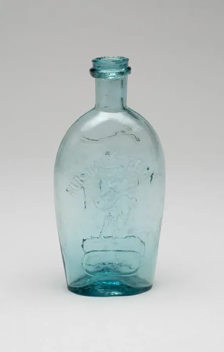 Framed Print : Flask, 1860 / 75. Creator: Unknown Framed Print : Flask, 1860 / 75. Creator: Unknown