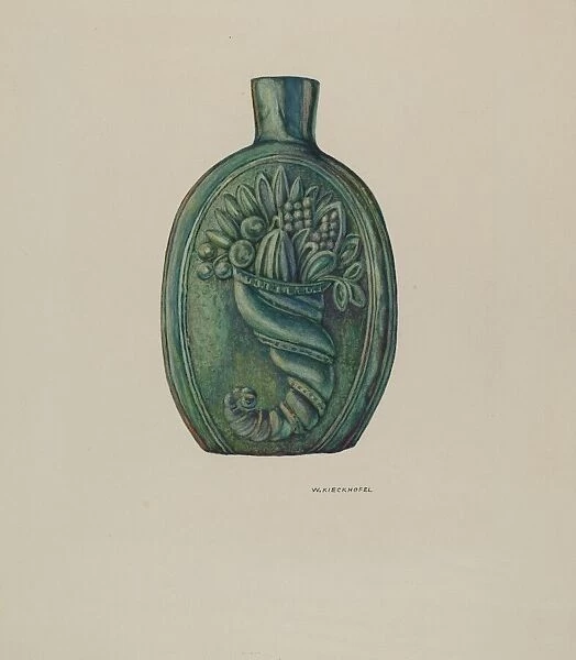 Flask, 1935  /  1942. Creator: William Kieckhofel
