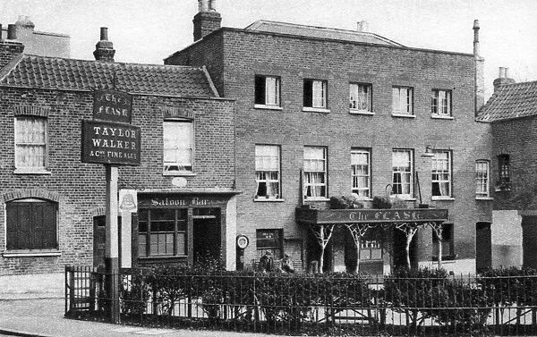 The Flask ale house, Highgate Village, London, 1926-1927. Artist: McLeish