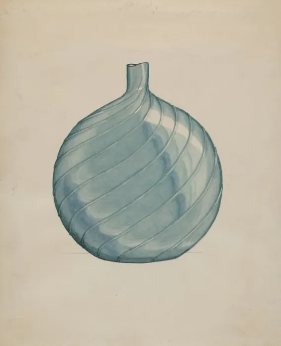 Framed Print : Flask, c. 1936. Creator: Dorothy Posten Framed Print : Flask, c. 1936. Creator: Dorothy Posten
