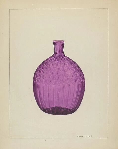 Flask, c. 1936. Creator: John Dana