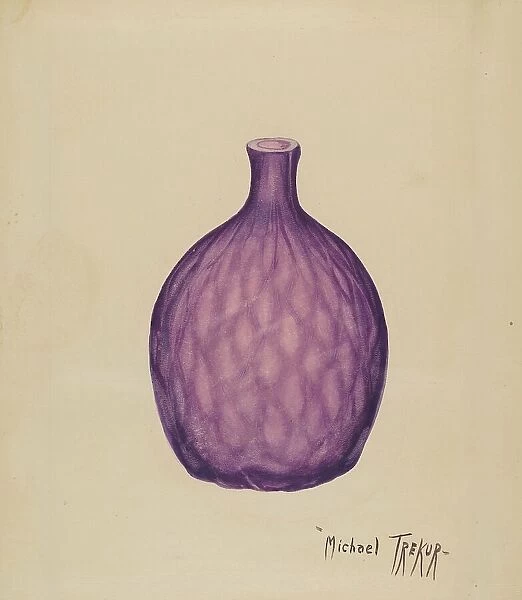 Flask, c. 1936. Creator: Michael Trekur