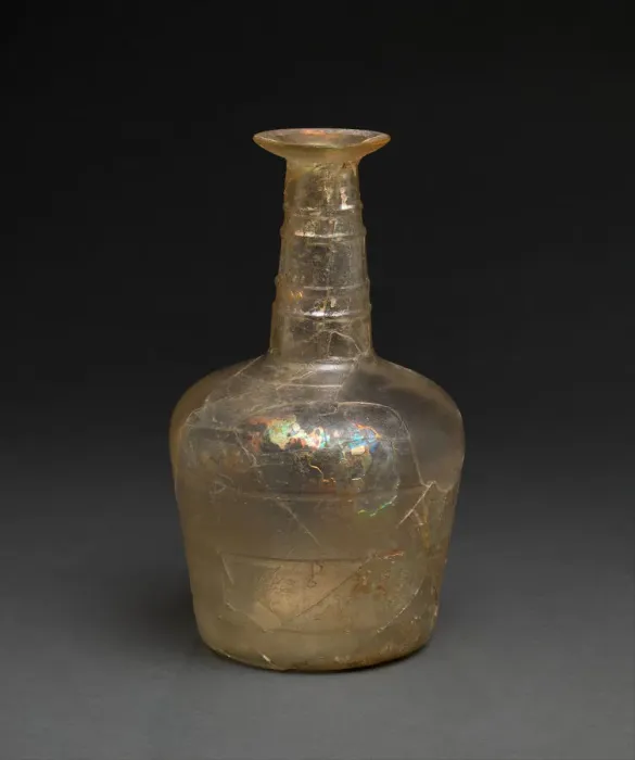 Framed Print : Flask, Iran, 9th century. Creator: Unknown Framed Print : Flask, Iran, 9th century. Creator: Unknown