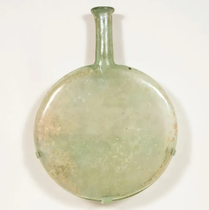 Framed Print : Flat Flask, 5th-6th century. Creator: Unknown Framed Print : Flat Flask, 5th-6th century. Creator: Unknown