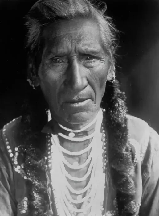 Framed Print : Flathead type, c1910. Creator: Edward Sheriff Curtis Framed Print : Flathead type, c1910. Creator: Edward Sheriff Curtis
