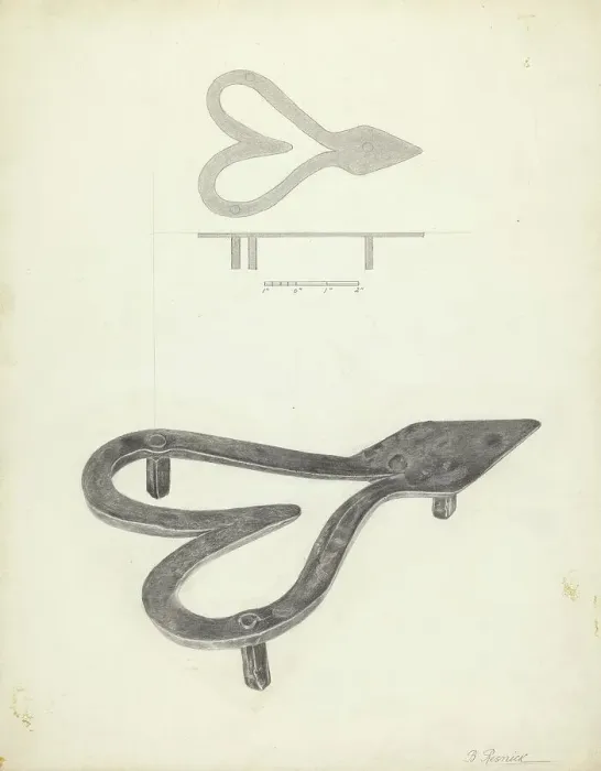 Framed Print : Flatiron Holder, c. 1939. Creator: Benjamin Resnick Framed Print : Flatiron Holder, c. 1939. Creator: Benjamin Resnick