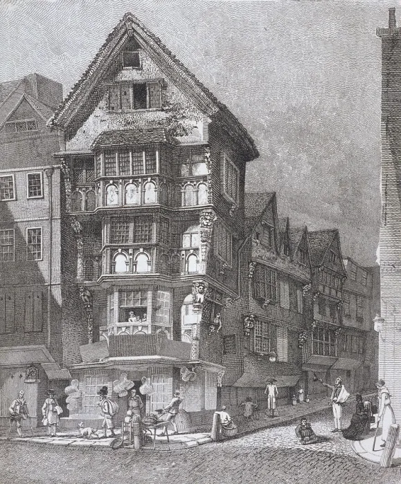 Framed Print : Fleet Street, London, 1812. Artist: John Thomas Smith Framed Print : Fleet Street, London, 1812. Artist: John Thomas Smith