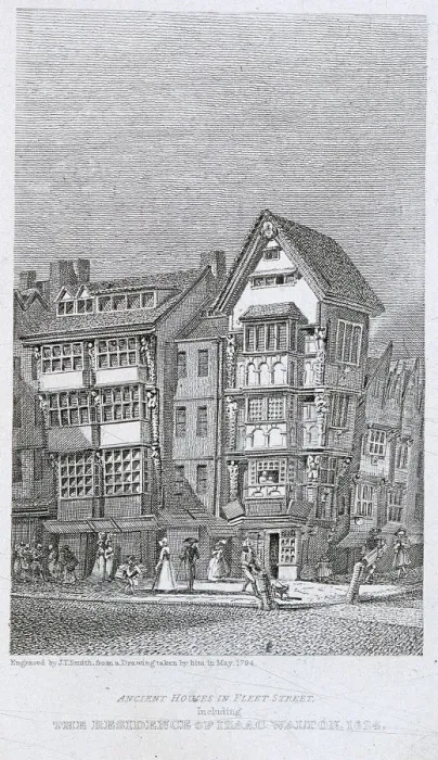 Framed Print : Fleet Street, London, 1822. Artist: John Thomas Smith Framed Print : Fleet Street, London, 1822. Artist: John Thomas Smith