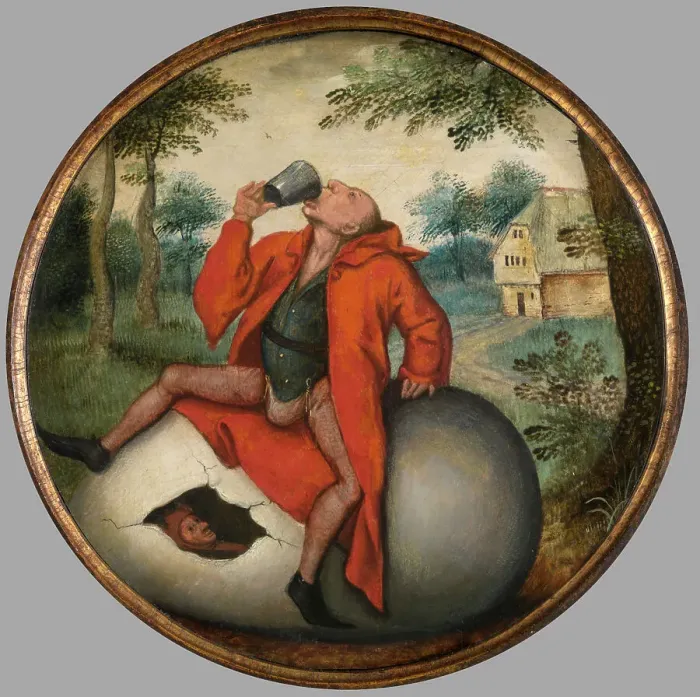 Framed Print : Flemish Proverb, c1590s. Creator: Pieter Brueghel the Younger Framed Print : Flemish Proverb, c1590s. Creator: Pieter Brueghel the Younger