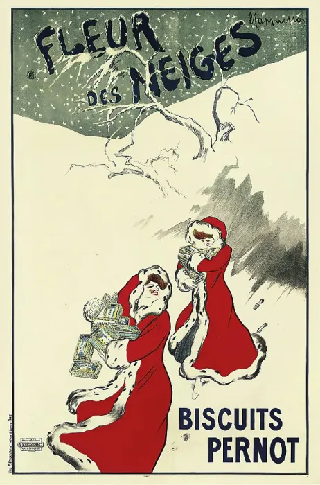 Framed Print : Fleur des Neiges, 1905. Creator: Cappiello, Leonetto (1875-1942) Framed Print : Fleur des Neiges, 1905. Creator: Cappiello, Leonetto (1875-1942)