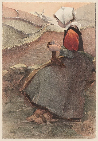 Fleur de Lande, 1897. Creator: Wély, Jacques (1873-1910)