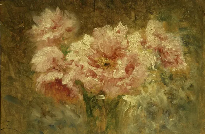 Framed Print : Fleurs. Creator: Felix Francois Georges Philibert Ziem Framed Print : Fleurs. Creator: Felix Francois Georges Philibert Ziem