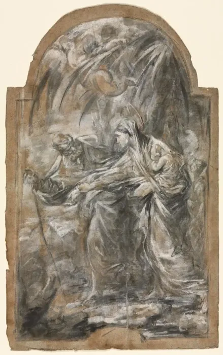 Framed Print : Flight into Egypt, 1740s?. Creator: Alessandro Magnasco (Italian, 1667-1749) Framed Print : Flight into Egypt, 1740s?. Creator: Alessandro Magnasco (Italian, 1667-1749)