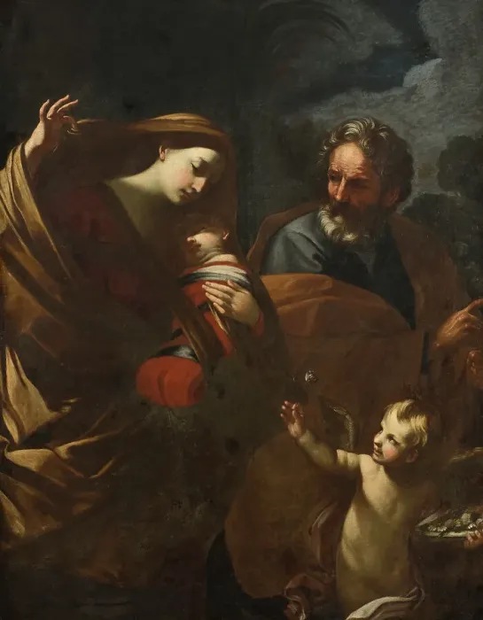 Framed Print : The Flight into Egypt. Creator: Unknown Framed Print : The Flight into Egypt. Creator: Unknown