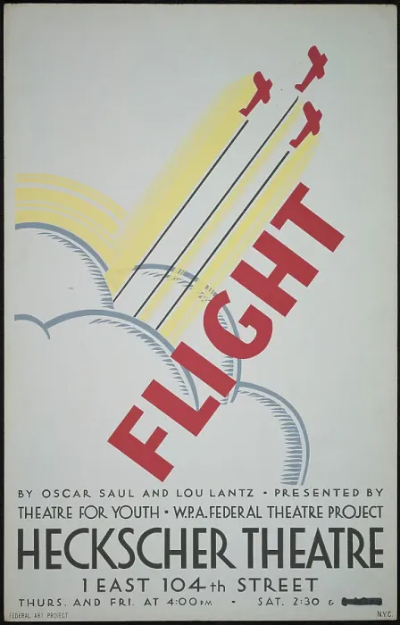 Framed Print : Flight, New York, 1936. Creator: Unknown Framed Print : Flight, New York, 1936. Creator: Unknown