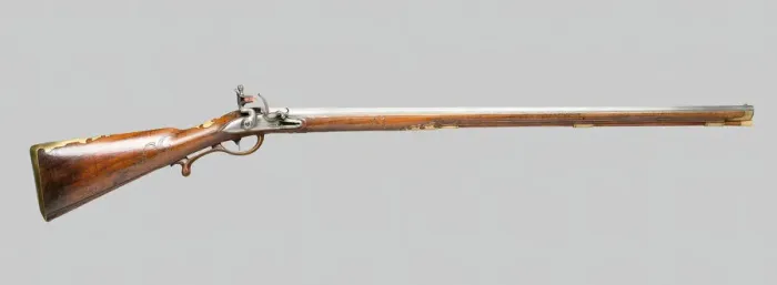 Framed Print : Flintlock Fowling Gun, Germany, c. 1770. Creator: Karl Starek Framed Print : Flintlock Fowling Gun, Germany, c. 1770. Creator: Karl Starek
