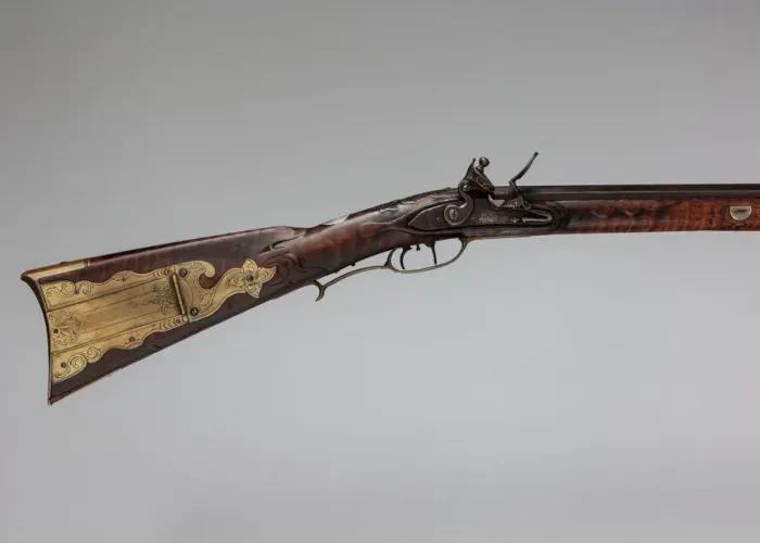 Framed Print : Flintlock Longrifle, American, Pennsylvania, York County, ca. 1795 Framed Print : Flintlock Longrifle, American, Pennsylvania, York County, ca. 1795