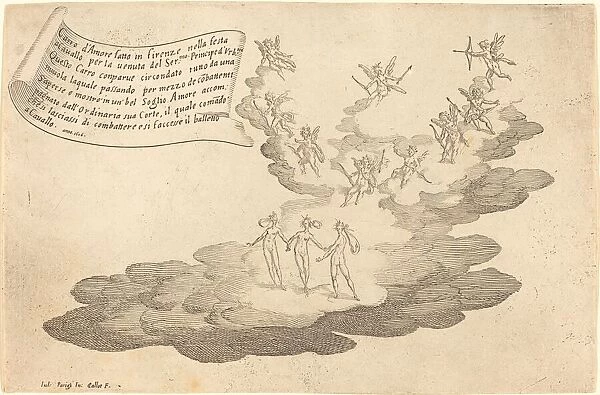 The Float of Love, 1616. Creator: Jacques Callot