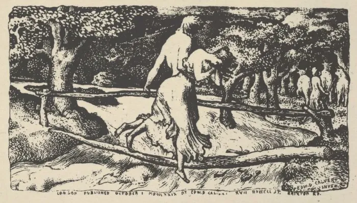 Framed Print : The Flood, 1904. Creator: Edward Calvert Framed Print : The Flood, 1904. Creator: Edward Calvert