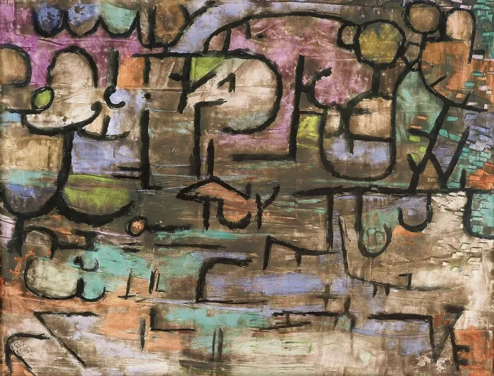 Framed Print : After The Flood, 1936. Creator: Klee, Paul (1879-1940) Framed Print : After The Flood, 1936. Creator: Klee, Paul (1879-1940)