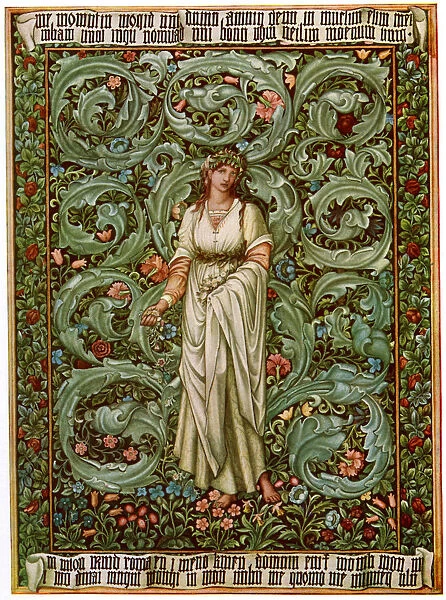 Flora, 1886 (1934). Flora, 1934. Figure by Sir Edward Burnes-Jones