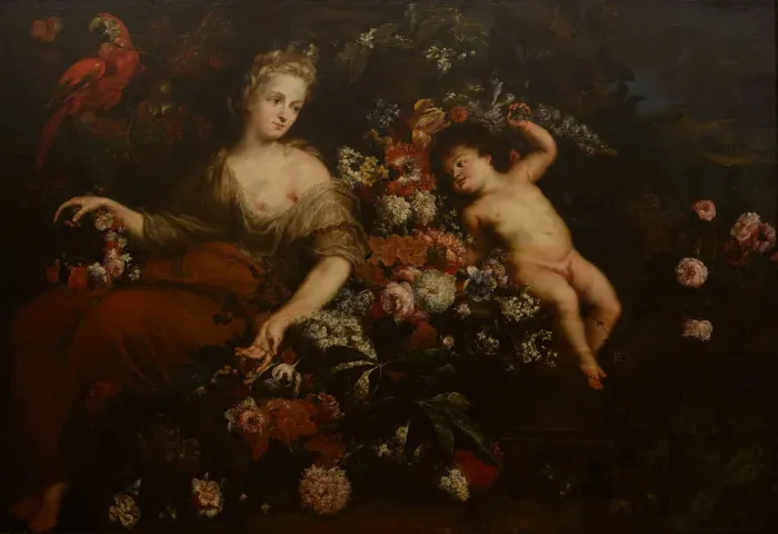 Framed Print : Flora. Found in the Collection of State A. Radishchev Art Museum, Saratov Framed Print : Flora. Found in the Collection of State A. Radishchev Art Museum, Saratov