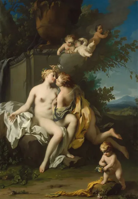 Framed Print : Flora and Zephyr, 1730s. Creator: Jacopo Amigoni Framed Print : Flora and Zephyr, 1730s. Creator: Jacopo Amigoni