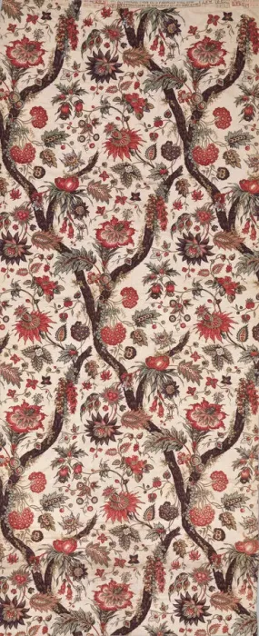 Framed Print : Floral print, 1799. Creator: Hartmann et Fils Framed Print : Floral print, 1799. Creator: Hartmann et Fils