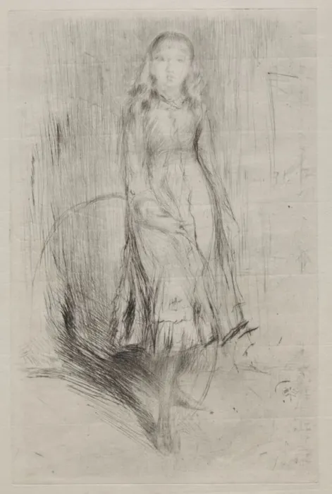 Framed Print : Florence Leyland. Creator: James McNeill Whistler (American, 1834-1903) Framed Print : Florence Leyland. Creator: James McNeill Whistler (American, 1834-1903)