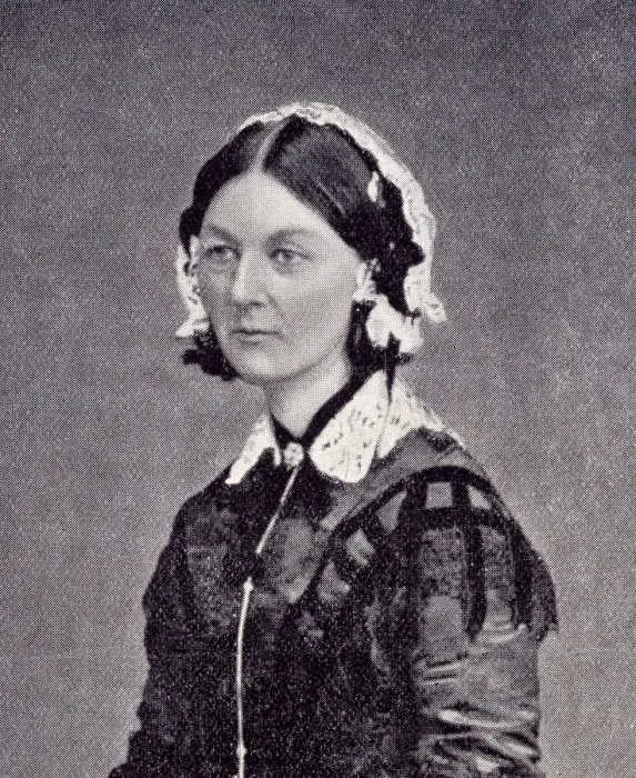 Framed Print : Florence Nightingale, c1860. Creator: Unknown Framed Print : Florence Nightingale, c1860. Creator: Unknown