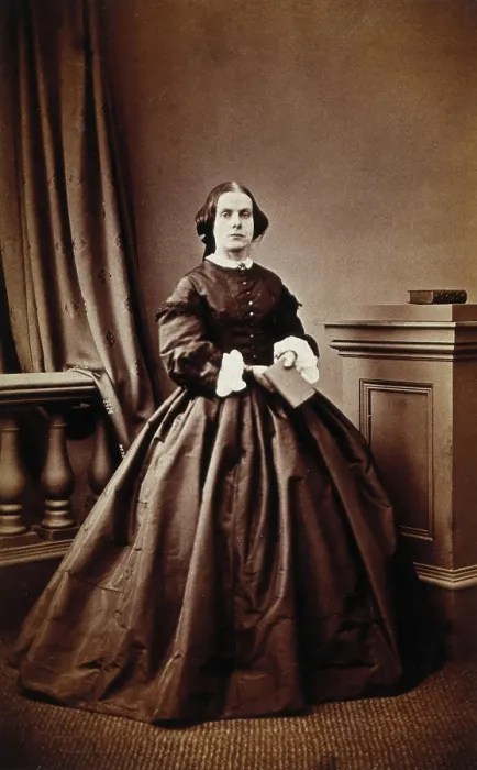 Framed Print : Florence Nightingale (?), c1870s. Creator: Unknown Framed Print : Florence Nightingale (?), c1870s. Creator: Unknown