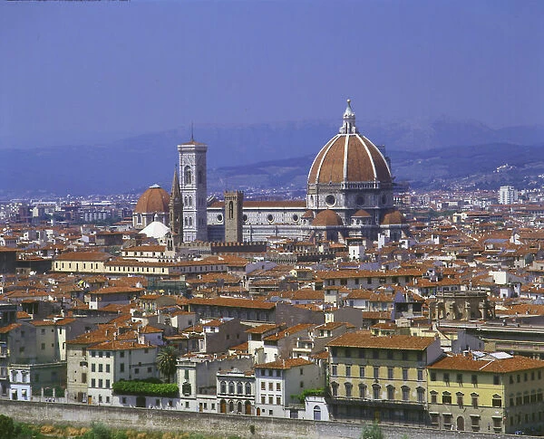 Florence from Piazzale Michaelangelo, Italy