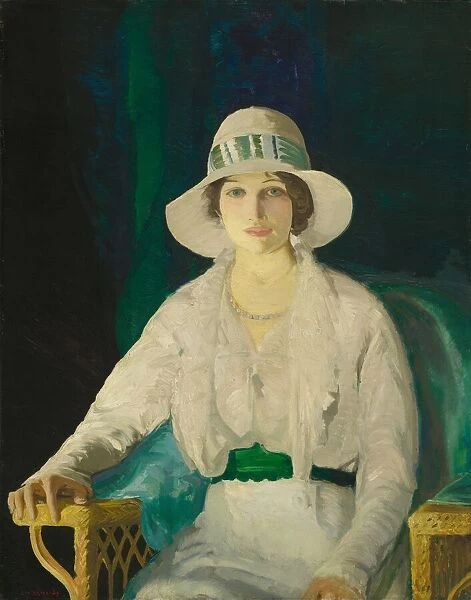 Florence Sittenham Davey (Mrs. Randall Davey), 1914. Creator: George Wesley Bellows