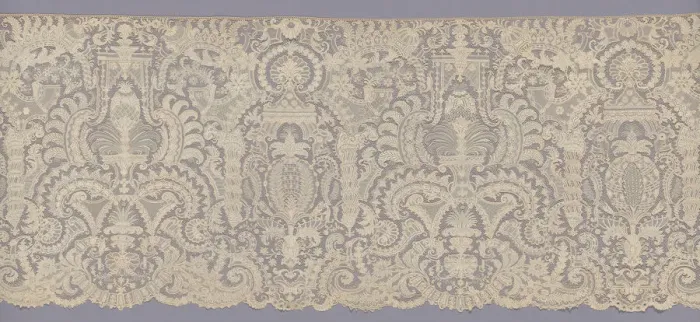 Framed Print : Flounce, France, 1701 / 25. Creator: Unknown Framed Print : Flounce, France, 1701 / 25. Creator: Unknown
