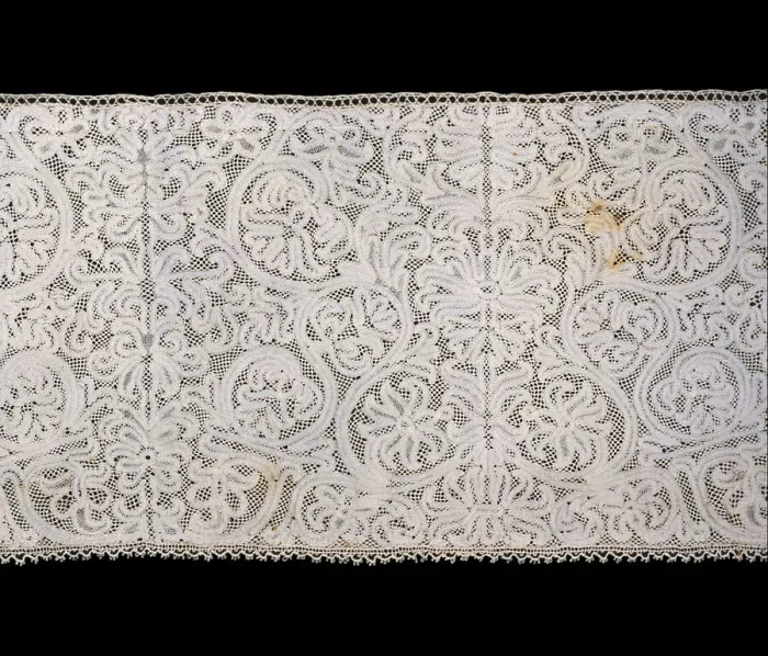 Framed Print : Flounce, Milan, 1701 / 50. Creator: Unknown Framed Print : Flounce, Milan, 1701 / 50. Creator: Unknown
