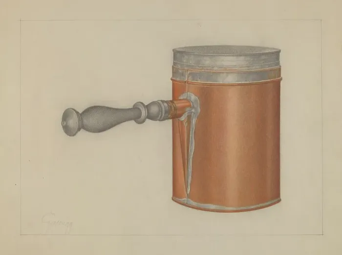 Framed Print : Flour Sifter, c. 1937. Creator: Arthur Wegg Framed Print : Flour Sifter, c. 1937. Creator: Arthur Wegg